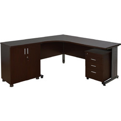 ΣΕΤ ΓΡΑΦΕΙΟΥ 3ΤΜΧ ΣΕ ΧΡΩΜΑ WENGE HM10204.02L Homemarkt