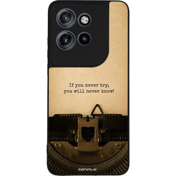 Sonique Men's Edition Θήκη με Σχέδιο «Old Letter» (Motorola Edge 50 Neo 5G / Edge 60 Neo 5G)