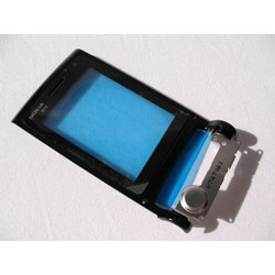 Nokia N76 DisplayCover/B Cover black ORIGINAL
