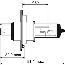 VALEO 032007 - VALEO ΛΑΜΠΑ H4