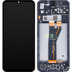 Αυθεντική Οθόνη Samsung Galaxy A14 4G/SM-A145F Original LCD Touch & Frame Black GH82-31185A Service Pack