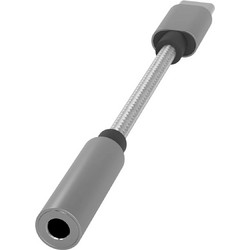 TerraTec Connect C50 Μετατροπέας USB-C male σε 3.5mm female Γκρι