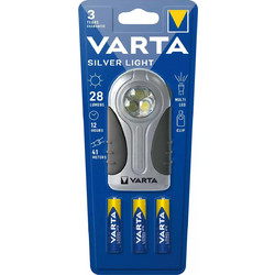 Varta Silver Light 3AAA Φακός Μπαταρίας Led 28lm