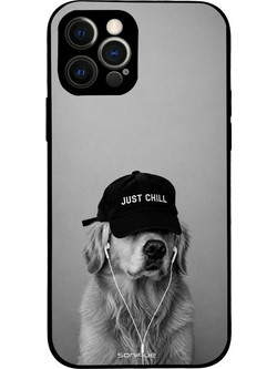Sonique Men's Edition Θήκη Just Chill Pup (iPhone 12 Pro)