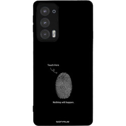 Sonique Men's Edition Θήκη με Σχέδιο «Αποτύπωμα» (Motorola Edge 20 5G)