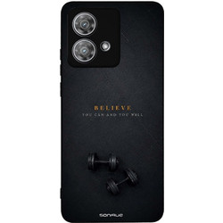 Sonique Men's Edition Θήκη με Σχέδιο «Believe» (Motorola Edge 40 Neo 5G)