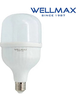 ΛΑΜΠΑ LED HIGH POWER E27 50W 4500LM 230 4000K NEUTRAL WHITE WELLMAX