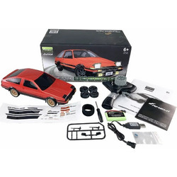Amewi AE86 Sprinter Trueno Drift Racing Car 1:18 Red