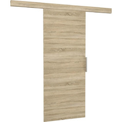 PoliHome Πόρτα Εσωτερική Συρόμενη Laminate Φυσική 76x205cm 162646369