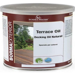 BORMA WACHS Terrace Oil Decking Oil Natural Λάδι Εμποτισμού Ξύλου 1L