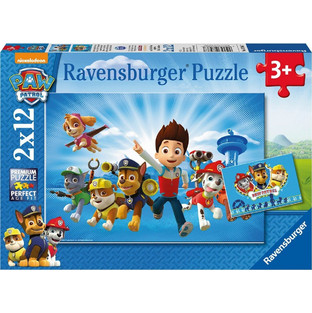 Παιδικό Puzzle Ravensburger Paw Patrol 2x12 Κομμάτια 07586