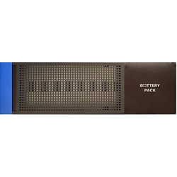 Tescom Battery Cabinet 20 Batteries with Cables 3U
