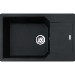 Franke Urban UBG 611-78 XL Onyx Ένθετος Νεροχύτης Γρανίτη Αντιστρεφόμενος 78x50cm