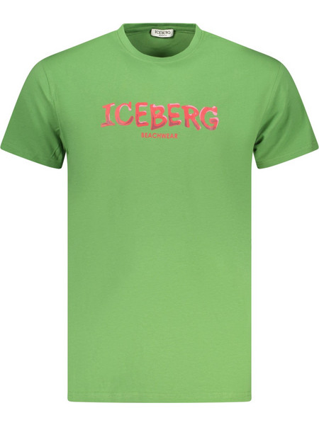 ICEBERG MEN'S SHORT-SLEEVED T-SHIRT GREEN Πράσινο