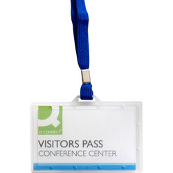Ετικέτα Ονόματος με Περιλαίμιο Μπλε 94x60