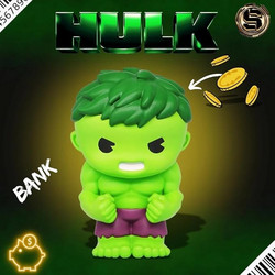 Marvel - Avengers Hulk PVC Bank Action Figure 13cm - RAC691645