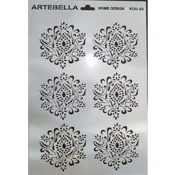 ΣΤΕΝΣΙΛ 35Χ50 HOME DESING STENCILS ARTEBELLA