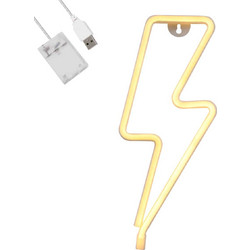 Φωτιστικό ταμπέλα Neon LED Light Strike USB-μπαταρίας θερμό λευκό 2700K
