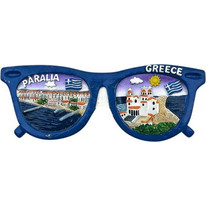 Τουριστικό μαγνητάκι Souvenir - Σετ 12pcs - Paralia - 678600