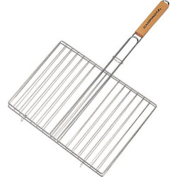 Campingaz Διπλή Σχάρα Ψησίματος Χρωμίου 40x29εκ. 10-01490