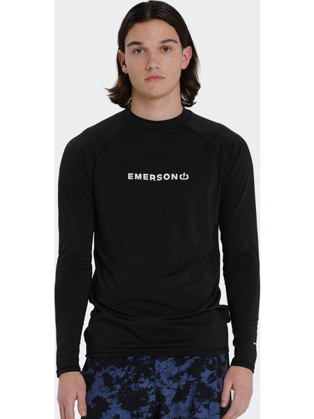 EMERSON Men's l/s Rashguard - 261.EM56.03-BLACK