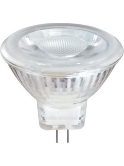 LED SMD ΓΥΑΛΙΝΟ 2,5W 6000K 12V AC/DC 220LM RA80 30000HRS 30 1xG4 MR11 / MR11283512CCW
