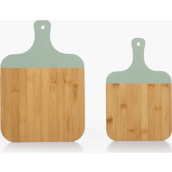 Nef-Nef Homeware Ξύλο Κοπής Σετ 2 τεμ. Fred Πράσινο