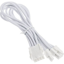 Silverstone 8-Pin PCIe - 6+2 Pin PCIe Cable 0.25m Λευκό SST-PP07E-PCI8W-V2