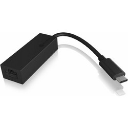 RaidSonic Icy Box IB-LAN100-C3 Ενσύρματος Ethernet USB-C Αντάπτορας Δικτύου 1Gbps