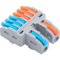 Powertech POWERTECH κλέμα σύνδεσης καλωδίων TOOL-0108, 6pin προς 2pin, 5τμχ