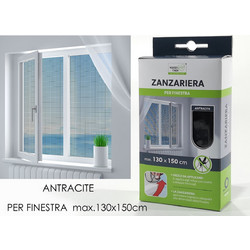 Zanzariera Αυτοκόλλητη Σίτα Παραθύρου 130x150cm