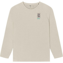 Αντιηλιακή μακρυμάνικη ανδρική μπλούζα Maribo Ls Surf Tee Picture Μπεζ