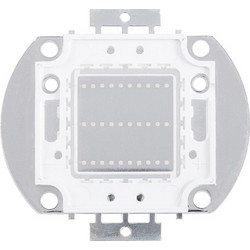 GloboStar 73773 Υψηλής Ισχύος LED COB BRIDGELUX 30W 1500lm DC 28-32V - Μ5.5 x Π5.2 x Υ0.4cm - Μπλε