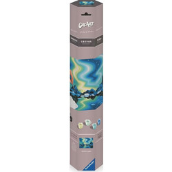 Ravensburger Παιχνίδι Κατασκευής CreArt Canvas Βόρειο Σέλας 23907