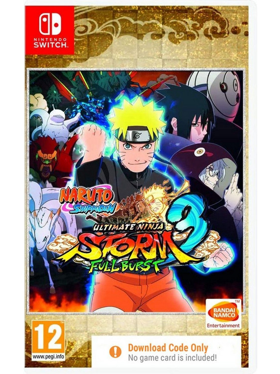 Naruto Shippuden Ultimate Ninja Storm 3 Full Burst Nintendo Switch