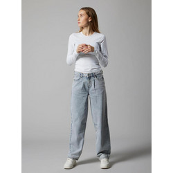 Τζιν Παντελόνι Balloon Fit Κορίτσι LMTD Light Blue Denim