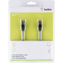 Belkin U/FTP STP Cat.5e Καλώδιο Δικτύου Ethernet 10m Black