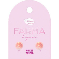 Farma Bijoux BEPP4C294 Γυναικεία Σκουλαρίκια Καρφωτά Ορείχαλκος