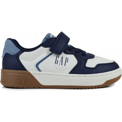Gap Παιδικά Sneakers Λευκά Navy Μπλε Καφέ GPK614000-1279