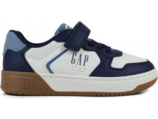 Gap Παιδικά Sneakers Λευκά Navy Μπλε Καφέ GPK614000-1279