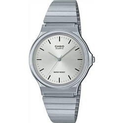 Casio Vintage Ανδρικό Ρολόι με Ασημί Μεταλλικό Μπρασελέ MQ-24D-7E