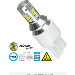 Globostar T20 / W21W Extreme Series LED 12V 15W 1τμχ
