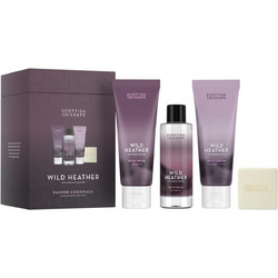 Scottish Fine Soaps The Wild Heather Shower Gel 75ml + Body Cream 75ml + Bath Deodorant 100ml + Cleanser Bar 40gr