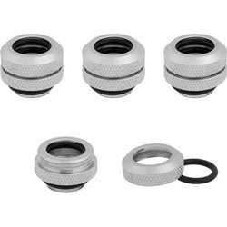 Corsair Hydro X Series XF Hardline OD Fitting 1/4" on 12mm Chrome 4-Pack CX-9052000-WW