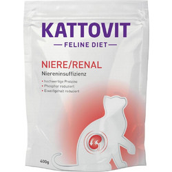 Kattovit Feline Diet Adult Renal with Meat 400gr