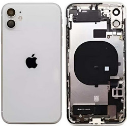 Γνήσιο Καπάκι Μπαταρίας - Πλαίσιο iPhone 11 Pro Max Original Housing - Frame White i11promax