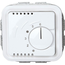 Θερμοστάτης Χώρου PARIS 290402010 5C Έως +30C 5(2)AX 250V 1100W Arctic White Kopp