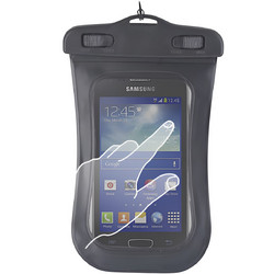 Αδιάβροχη Θήκη Universal έως 5.8" Waterproof GreenGo Διαφανές - Μαύρο