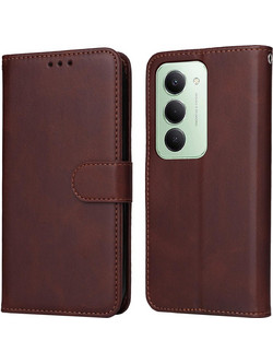 Enkay Xiaomi Redmi 15 4G Θήκη Βιβλίο - Brown