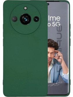 Forcell Realme 11 Pro 5G / 11 Pro Plus 5G Matt Θήκη Σιλικόνης - Forest Green